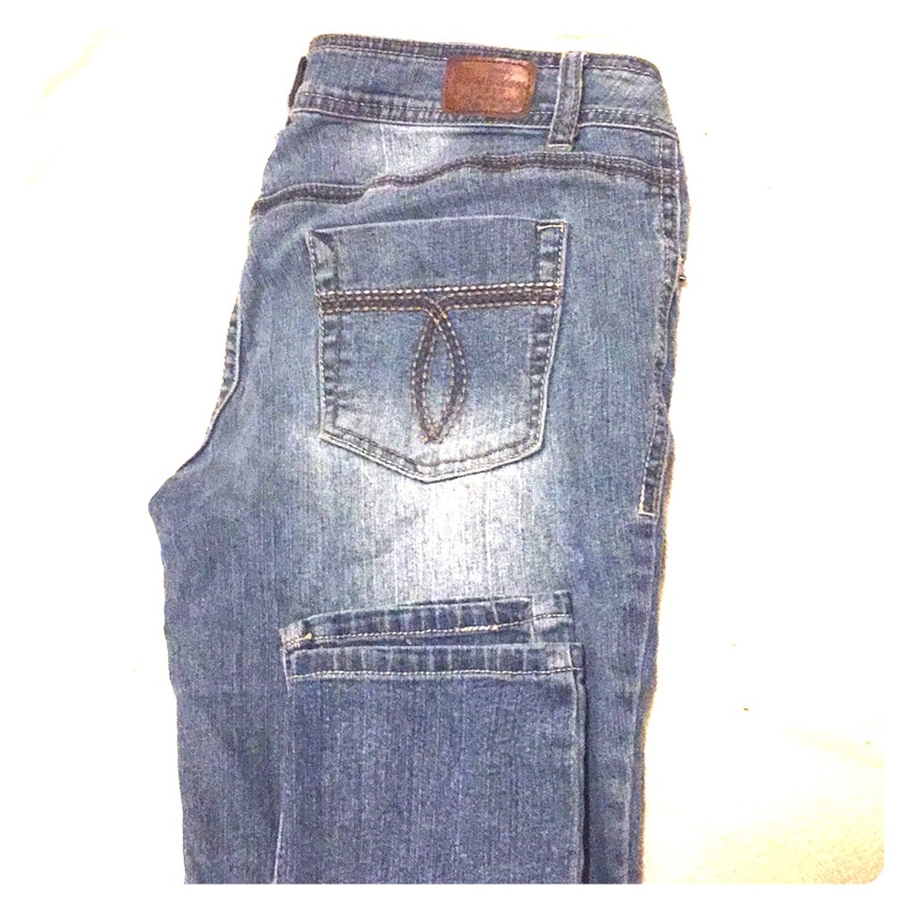 Paris blues skinny jeans